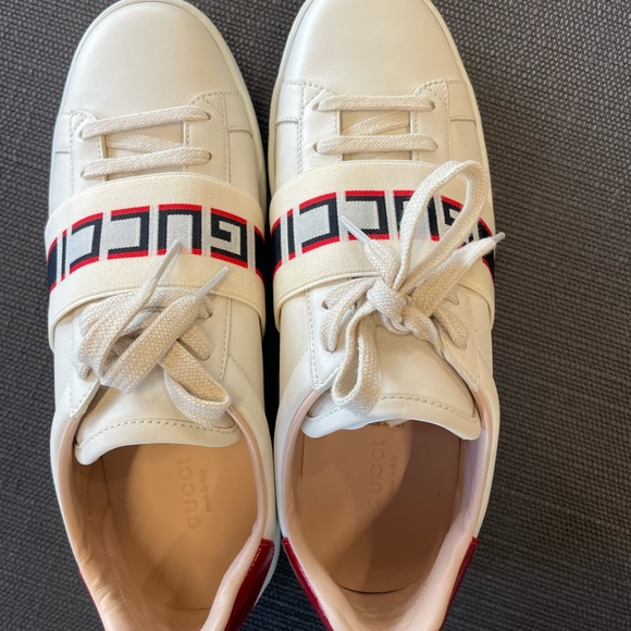 BNIB GUCCI Sneakers- comes with box and dust bag !! Size 37.5 - Picture 9 of 9